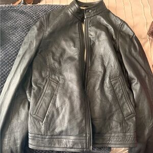 Coach Black Leather Jacket